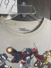 TRANSFORMERS NWT Gen 1 “More Than Meets The Eye” 2009 T-Shirt Men’s Large Gray