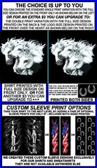 BEAUTIFUL GRAY WHITE ARABIAN ARAB STALLION ART HORSE SHOW LONG T-SHIRT WS309