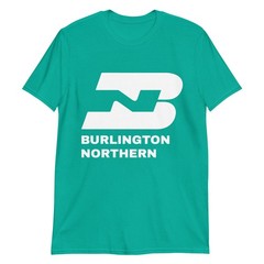 Burlington Northern Vintage Railroad Train T-Shirt