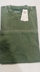 Abercrombie & Fitch Premium Heavyweight 2.0 Tee Men’s Green L Tall Crewneck
