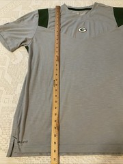 Nike Dri Fit NFL On Field Green Bay Packers Short Sleeve Shirt Men’s XL 1577