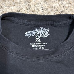 Miller Genuine Draft Black T-shirt in size 2XL By Tee Luv