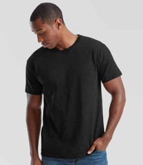 Fruit of the Loom Plain Blank Mens Mans Cotton Tee Shirt Tshirt Value T-Shirt