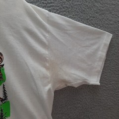 Vintage Cal Cru Shirt Adult Extra Large White Single Stitch Nature Grunge 90s *