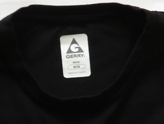 Gerry T Shirt Mens Medium Hiking Outdoors UPF Sun Protection Black