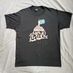 Vintage 1993 Festival T Shirt XL Fruit of the Loom USA Single Stitch Graphic