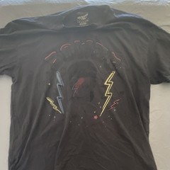 American Eagle AE Band Tee Men’s L/XL Black David Bowie Crew Neck T-Shirt