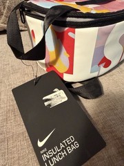 Nike Women’s Blck Dri-FIT Pro Athletic Shirt Size L & New Nike Lunchbox Nice Set