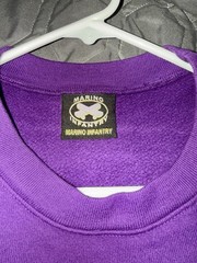 Marino Infantry LYBB Size XL Brand New ASAP Twelvy ASAP Ant PURPLE CREWNECK RARE