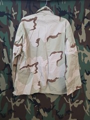 US MILITARY 3 COLOR DESERT CAMOUFLAGE RIP STOP TOP DCU BDU NEW