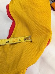 Vintage 40’s 50’s US Marines Yellow Basketball Jersey Coane Athletic Knit 36