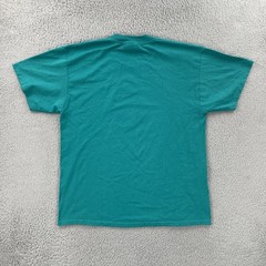 Vintage Hanes Heavyweight 50/50 Men’s L Green T Shirt 1996 Walk In Any Language