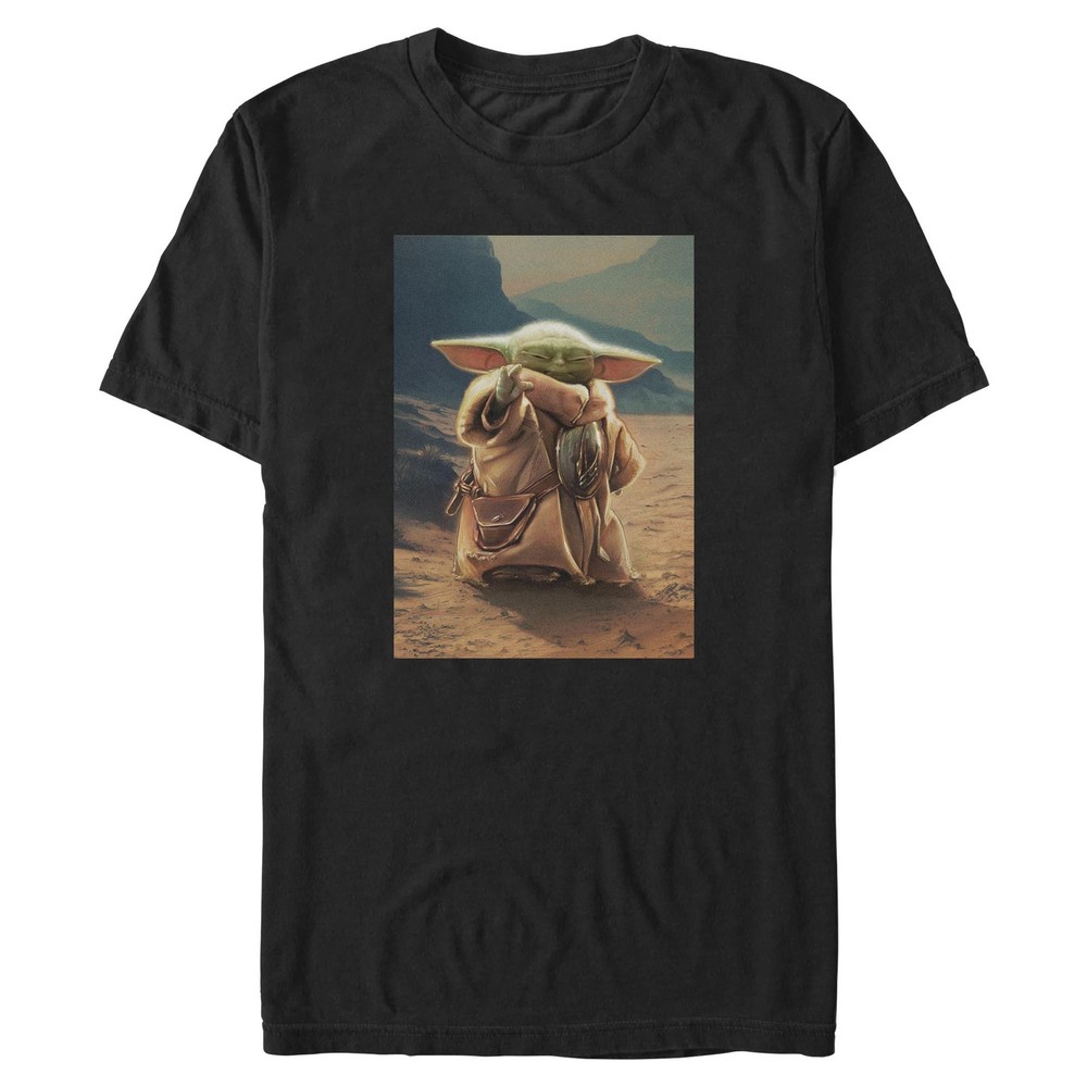 Men’s Star Wars: The Mandalorian and Grogu The Child Force Poster T-Shirt