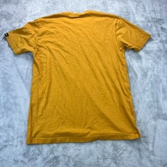 FastHouse Live Fast Die Happy T-Shirt Mens Large Yellow