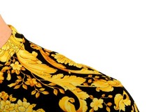Versace Men’s Barocco Print Crewneck Organic Cotton T-Shirt US 2XL IT 56