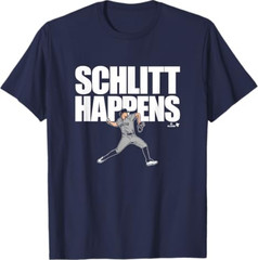 Cam Schlittler – Schlitt Happens – New York Baseball T-Shirt