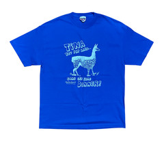 Men’s XL Napolean Dynamite Tina Dinner Mighty Fine Vintage Graphic T-Shirt
