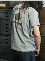 NON STOCK Pure Cotton Men T-Shirt Power & Speed Heavyweight Basic Tee T-Shirts