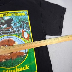 Ripple Junction Caddyshack T-Shirt Mens Large Black Gopher Movie Graphic Tee 80s