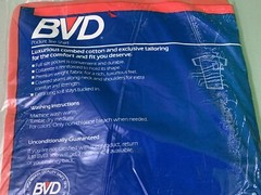 BVD Combed Cotton Pocket T-Shirt XXL 50-52 Red NOS Vintage 1980’s Blank Plain