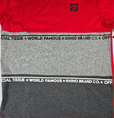 Ecko Unltd. Stand By Color-Block T-Shirt Red/Gray Men’s Sizes S, M, L, XL NWT