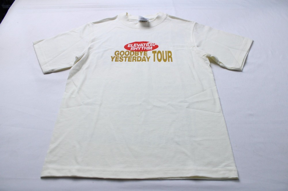Elevation Church Unisex 2025 Goodbye Yesterday Tour Cropped Tee AP2 Cream Small