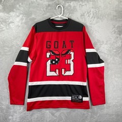 Maxi Milian GOAT 23 Jersey Shirt Mens Medium Long Sleeve Michael Jordan Graphic