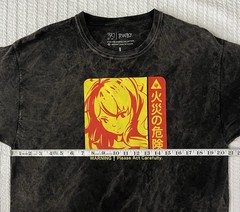 RWBY Yang Xiao Long 2020 Fire Hazard Collection Warning LG 20.5” X 28” Anime