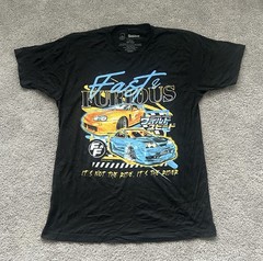 Fast & Furious ‘It’s Not The Ride’ T-Shirt Large Men’s Black Street Racing Tee D