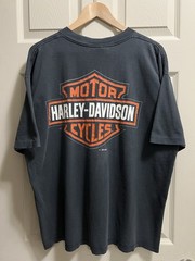 Vintage 1993 Harley Davidson Looney Tunes Group Tee Shirt Size XL Single Stitch