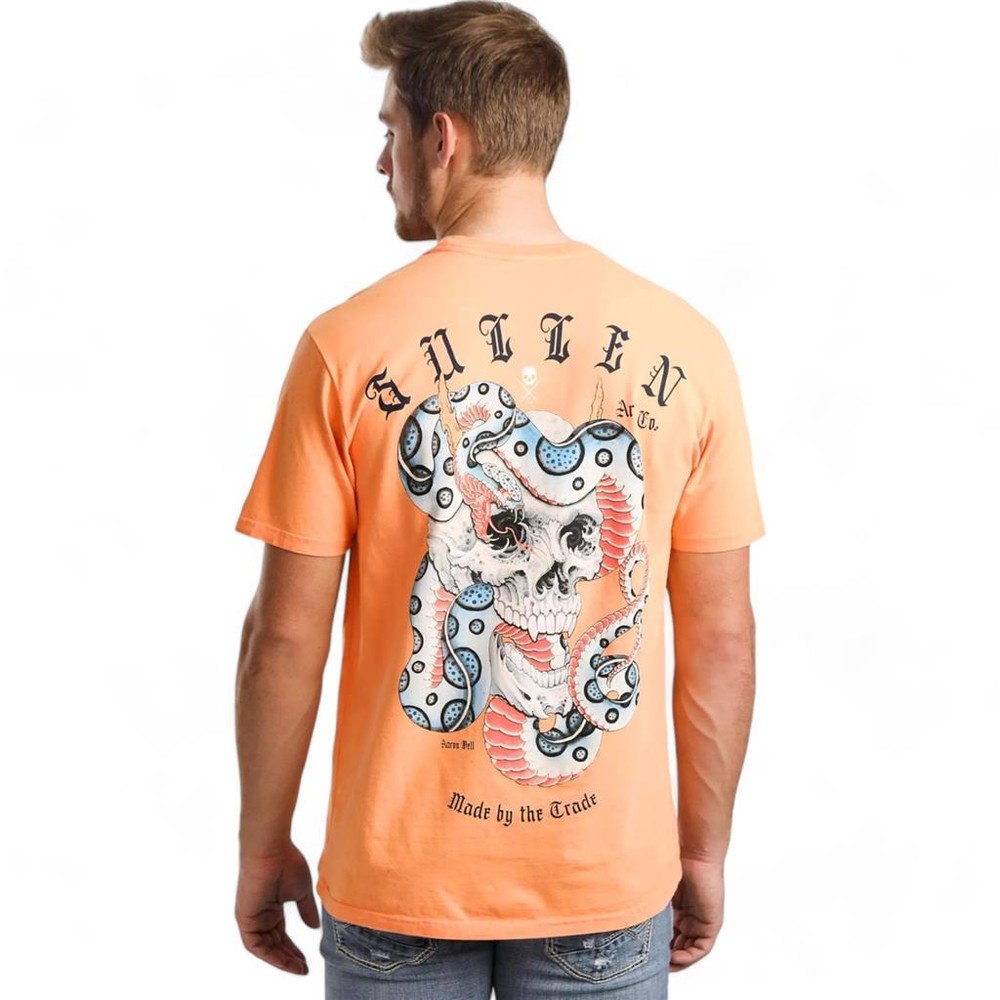 Men’s Sullen Art Collective Slate Snake Sherbert Premium Tee T-Shirt L-XXL