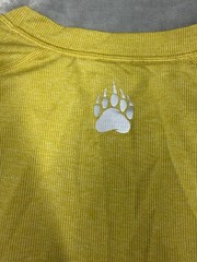 Alaskan Hardgear Men’s XL Standard Fit Yellow Polyester Knit Crew Neck T-Shirt