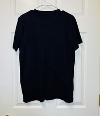 Hollister Men Must Have Collection T-Shirt. Black With Embroidered Logo. Size M