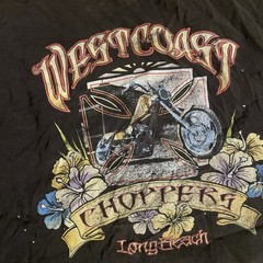 West Coast Choppers CFL Jesse Who Tank Top Long Beach UNI Rare Vintage 3 XL