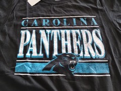NFL Team Apparel Shirt Men’s Size XL Carolina Panthers Classic Tee T Shirt