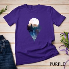 Funny Geometric Mountain Abstract Geometry Outdoor Gifts T-Shirt Unisex T-shirt