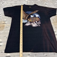 Vintage 80s Harley Davidson Shirt 3d Emblem Size XL