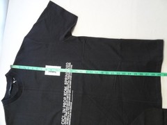NWT Komakino M Utility Side Zip Pocket Black Short Sleeve Tee T-Shirt Designer