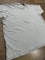 Vintage 80s L.L. Bean Blank Single Stitch T-Shirt Grey XL Cotton Rayon Blend