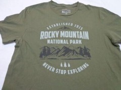 General Standard Men’s Landmark T-Shirt Tee Made In The USA D43