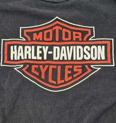 HARLEY DAVIDSON Shirt Mens XL Black New Orleans French Quarter Mardi Gras 2003