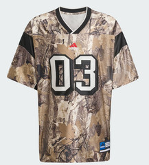 NEW MENS ADIDAS ORIGINALS CAMO 3 STRIPES TREFOIL JERSEY SHIRT ~ LARGE #KD6250