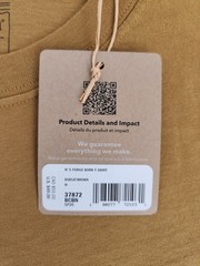 Patagonia Forge Born T-Shirt BobCat Brown Cotton Men’s Size Medium New