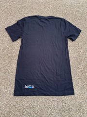 Go Pro Shirt Mens S Black Short Sleeve Casual Cotton Be a Hero Adventure Camera