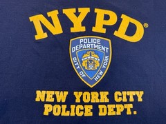 Vintage Y2K NYPD New York Police Department Official Short Sleeve Tshirt 2XL