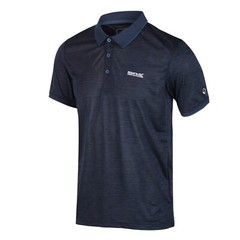 Regatta Mens Breathable Polo T Shirt Cool Dry Sports Wicking Quick Dry Remex II