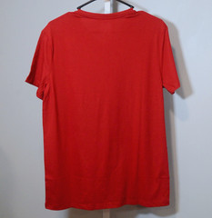 NWT Goodfellow & Co Mens Size M Red V-Neck T-Shirt Short Sleeves Standard Fit