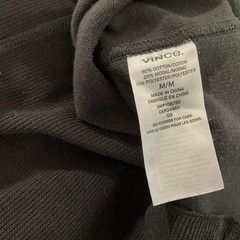 Vince Waffle Knit Thermal Hooded Shirt Men’s Size Medium