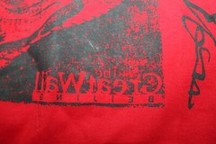 The Great Wall of China Graphic Crewneck T Shirt Souvenir Tourist Vintage Asia