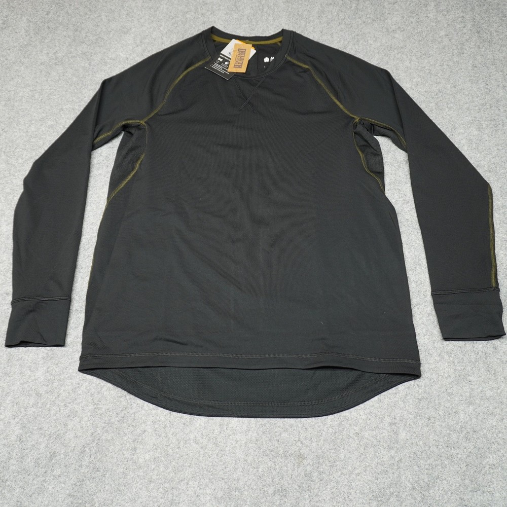 Duluth Trading Co. Alaskan Hardgear Men’s L Charcoal Long Sleeve Base Layer New
